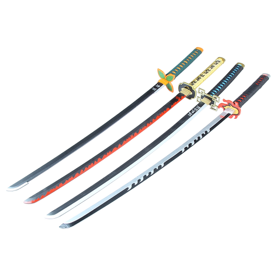 Ghost Slaying Blade, Stomach Gate Charcoal Saber, Nippon Wheel Saber, Butterfly Ninja, Fukuoka, Yoshiteru, Shi Tou, Moichiro COS, Unsharpened