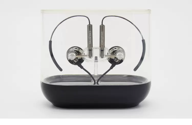 中古)Creative イヤーフック型イヤホン アルバナエアー Aurvana Air EP