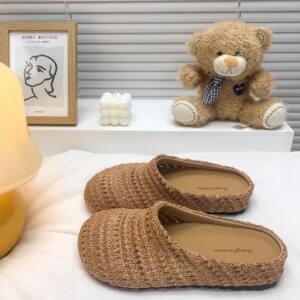 
Handwoven Hollow Birkenstock Breathable Slippers for Women 2026 Spring and Summer Outerwear Internet Celebrity Hot Style Slip-On Baotou