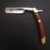Blood wood double copper head razor plus knife cloth knife stone knife wax knife bag 