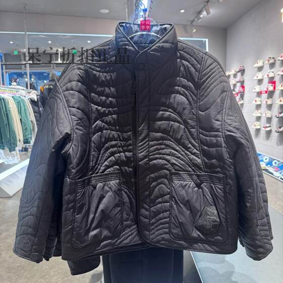 
China Li-Ning Jackie Chan joint men's jacket P cotton warm top winter loose cotton jacket AJMV179