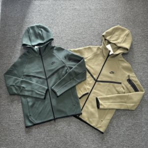 
Nike/Nike TECH FLEECE men's knitted double zipper puller hooded jacket HV0950-338