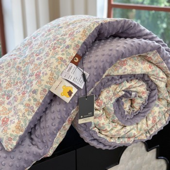 Korean cotton warm bean quilt spring and autumn quilt winter quilt