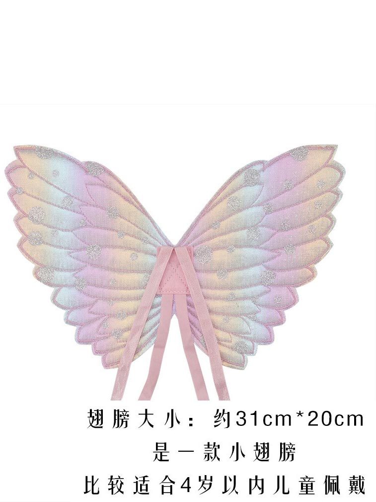 Aislor Femmes Ensemble Ailes De Papillon Baguettes Ailes De Fée Pour