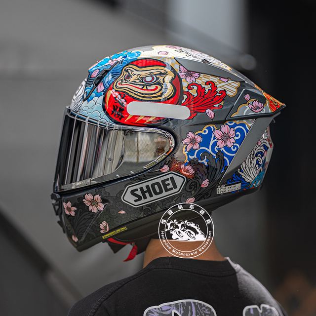 Shoei full helmet X15 motorcycle helmet Japan imported red ant