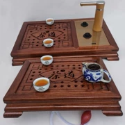 Khay trà gỗ nguyên khối, bộ trà nhỏ, bộ trà Kung Fu hoàn toàn tự động, bộ khay trà, cao cấp