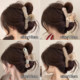 Plush large hairpin for the back of women's head, unique and beautiful hairpin, hairpin for autumn and winter hair, shark clip hairpin