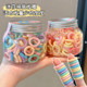 Baby rubber band does not hurt hair baby colorful hair ring children's hair rope 2025 new girl's head towel ring head rope