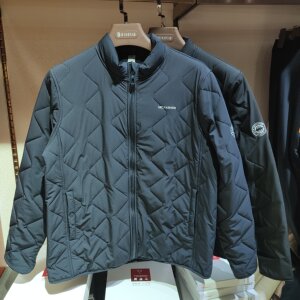 
Engraving Master 2552 goose down neck guard, full wool stand-up collar, men's warm jacket, lightweight outer wear, small cotton-padded jacket for winter