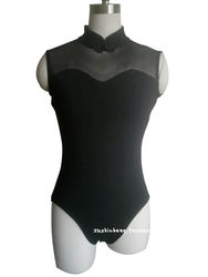 Ballet Practice Clothing, Mesh Jumpsuit, Sleeveless Performance Clothing, Ballet Dance Clothing, Gymnastics Clothing, Performance Clothing