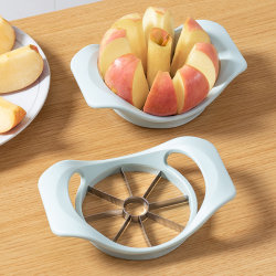 Stainless Steel Apple Slicer, Creative Household Fruit Cutter, Fruit Divider, Slicer, Cutter, Corer