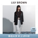 LILY BROWN autumn and winter style sweet three-dimensional lace high waist straight skirt LWFS245065
