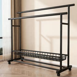 Clothes Rack for Bedroom, Indoor Balcony, Household Simple Clothes Rack, Thickened and Reinforced Clothes Hanger, Clothing Rack