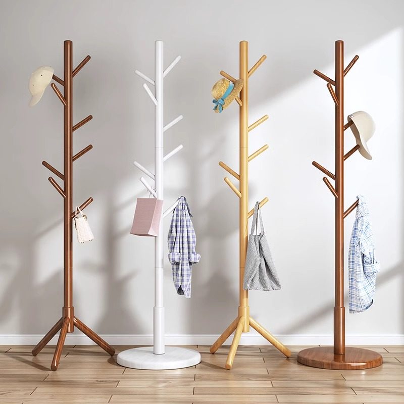 Jiashi Solid Wood Clothes Rack Photo Inspiration