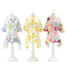 Pet clothes, pajamas, dog and cat clothes, four-legged clothes, spring and autumn pet clothes, five colors at home