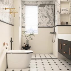 French Retro Bathroom Tiles Embroider Swallow Flying Swallow Tiles Cream Style Kitchen Wall Tiles Bathroom Toilet Floor Tiles