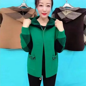
2025 large size women's fashionable mother's short jacket for women