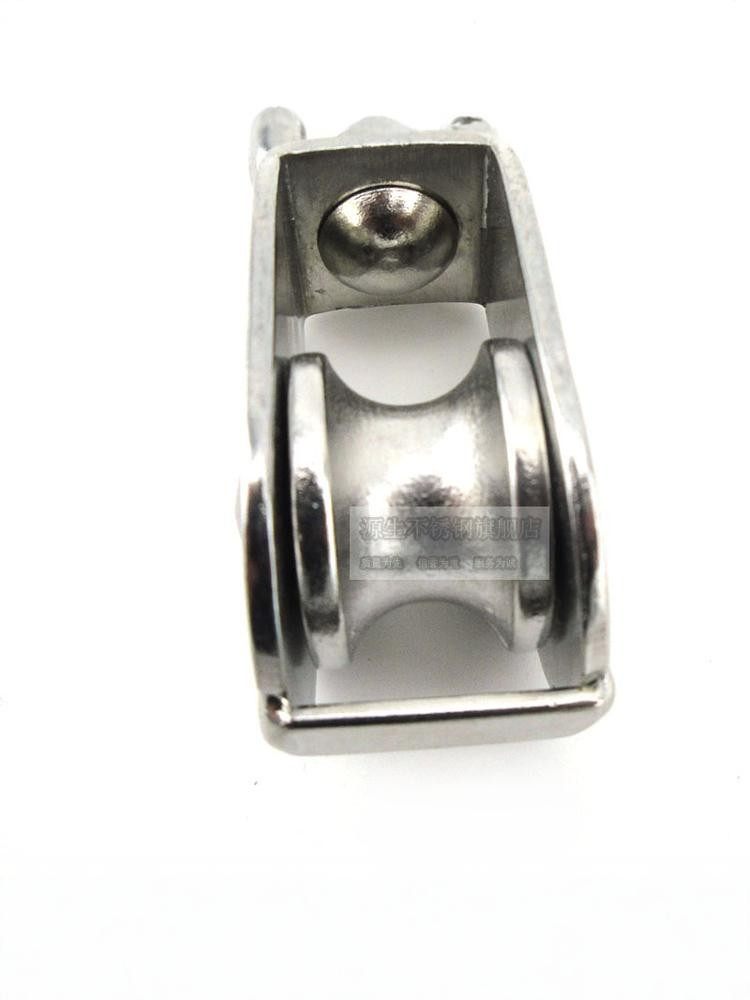Yuansheng 304 Stainless Steel Pulley - Single & Double Wheel