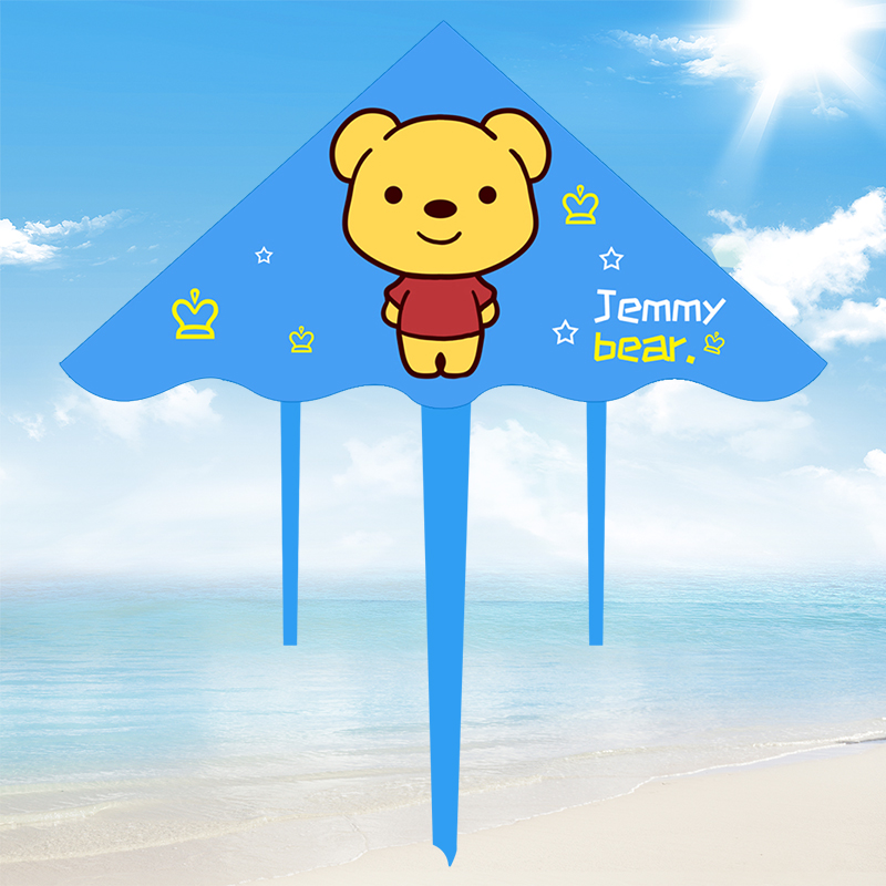 CARTOON BEAR WEIFANG KITE 2022 ̿   ο ͳ   ڵ  2023 BREEZE EASY TO FLY-