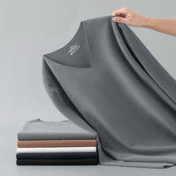 Double-Sided Thermal Long-Sleeve T-Shirt Men's Underwear V-Neck Base Layer Winter Seamless Warm Anti-Cold Heating Inner Wear Autumn Shirt