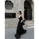 FANPTNTOX half -body skirt female summer new slim suit fishtail skirt high -waist slimming thin all -match long skirt
