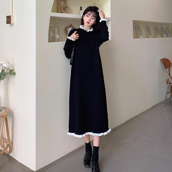 2-300Jin [Jin equals 0.5kg] thick knitted skirt ins trendy loose sweater