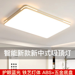White Living Room Main Light 2024 New Lighting Fixtures Collection Bedroom Study Dining Room Rectangular Led Ceiling Light