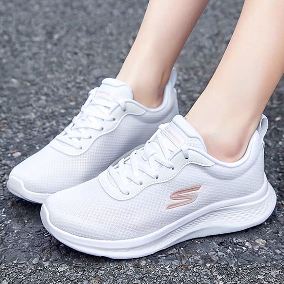 
Skechers shock-absorbing running shoes women's shoes 2026 summer new lightweight breathable sports shoes outdoor casual jogging shoes