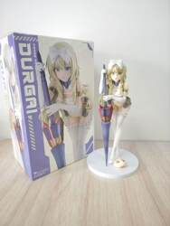 [Premium Edition] Mecha Girl Tuga I Figure with Bow, Cute Anime Two-Dimensional Statue, Desktop Ornament