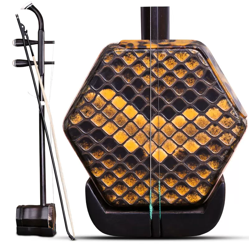 中国二胡（林生） 陆林生旧料老红木中胡独奏版_陆林生二胡工厂