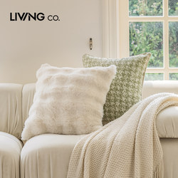 Mint Milk Green Throw Pillow Sofa Living Room Cushion Nordic ins Simple Living Room Pillow Office Lumbar Support Without Insert