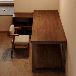 Corner Desk with Bookshelf and Bookcase Integrated Against the Wall, Student Home Study Writing Desk, Bedroom L-Shaped Corner Computer Desk