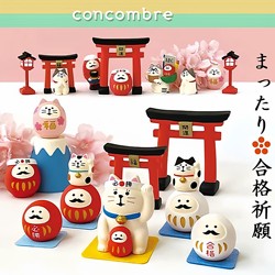 Qualified Daruma Figurine Japanese Decole Resin Japanese-Style Trendy Toy Photo Prop Concombre Gift