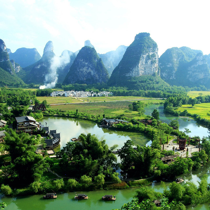 广西南宁旅游纯玩德天瀑布明仕田园跟团一日游 南宁起止