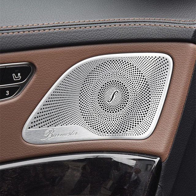 Suitable for Mercedes-Benz S-Class S320L S350L S400L Modified Car Door Berlin Sound Speaker Grille Cover
