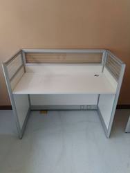 Beijing Office Desk and Chair Operator Deck Grids Room Intermediary Staff Single Screen Workstation Electric Pin Small Card Slot