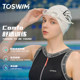 TOSWIM professional swimming goggles anti-fog and waterproof HD women's adult swimming goggles swimming cap men's myopia swimming glasses