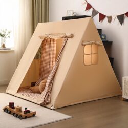 Nordic Children's Tent Indoor Playhouse for Boys and Girls, Toy House, Sleepable Small House, Baby's Secret Base
