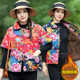 Mom's autumn and winter half-sleeved velvet cotton-padded jacket, ethnic style button-down cotton coat, middle-aged women's thickened and warm Northeast large flower vest