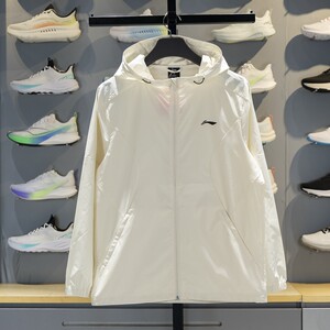 
Li Ning sports windbreaker men's 2025 summer new comfortable and versatile sun protection casual hooded jacket AFDVG39
