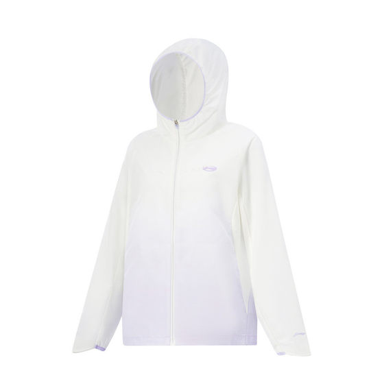 
Li Ning Children's Clothing 2026 Summer New Style Quick-drying Fashionable Thin Hooded Sports Windbreaker for Girls, Middle and Large Children YFDU166