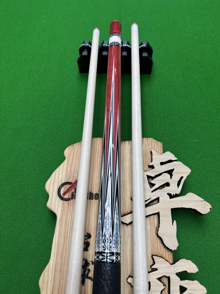 需定 ZEN 仁杆40插粉象鬼龙三段式握把 手工杆黑八九球杆台球杆-淘宝网