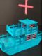 Small wooden chip pop stick DIY handmade model Boat children's toy material wood strip ice cream stick manufacturers direct sales

