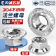 304 stainless steel fine thread/reverse thread flange nut DIN6923 nut screw cap M3M4M5M6M8M10M12