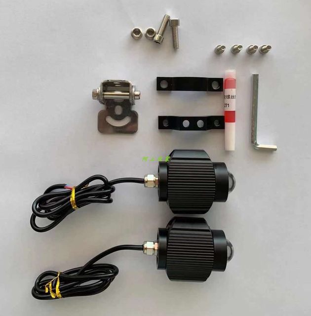 Led Motorcycle Spotlight , Super Bright , External Electric Vehicle