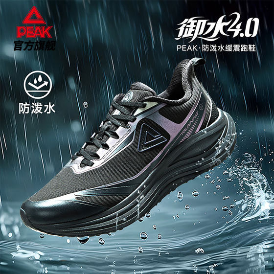 
Peak Waterproof 4.0 Running Shoes for Men New Black Water-Repellent Outdoor Training Shoes for Women Winter Sports Shoes