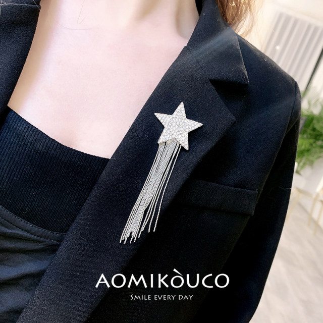 Tres Chic 7 Stars Sliver Broach main image 1