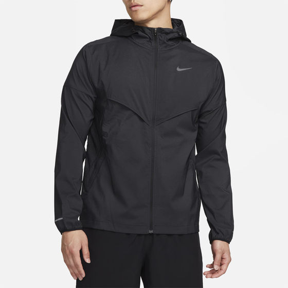 
Nike men's clothing 2024 new waterproof running jacket sun protection skin clothing sports and casual jacket FB7541-010