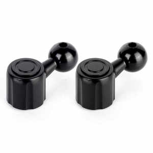 
Mobile phone live broadcast bracket accessories pipe ball adapter 360-degree pan-tilt rotating ball hole mobile phone clip