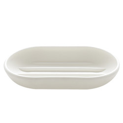 Drain the soap dish for cleaning and hygiene